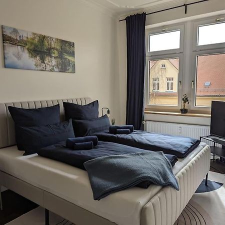 Vilipa-Apartments No.5 I Baumwollspinnerei I Kunstkraftwerk - 75M² I Balkon I Smart-Tv I Bad Mit Fussbodenheizung Lipcse Kültér fotó