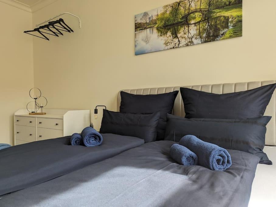 Vilipa-Apartments No.5 I Baumwollspinnerei I Kunstkraftwerk - 75M² I Balkon I Smart-Tv I Bad Mit Fussbodenheizung Lipcse Kültér fotó